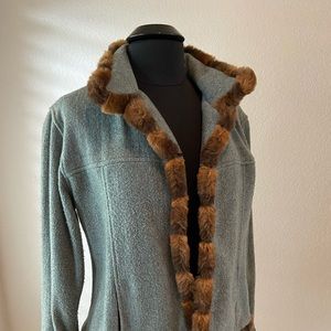 Adorable light weight wool jacket